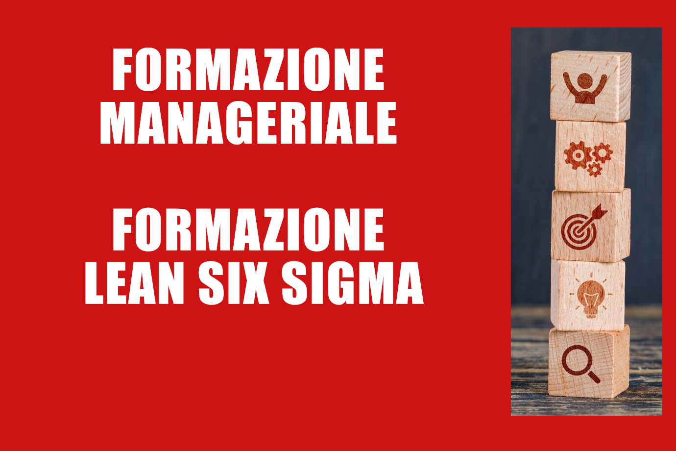 formazione manageriale, formazione lean, formazione lean six sigma