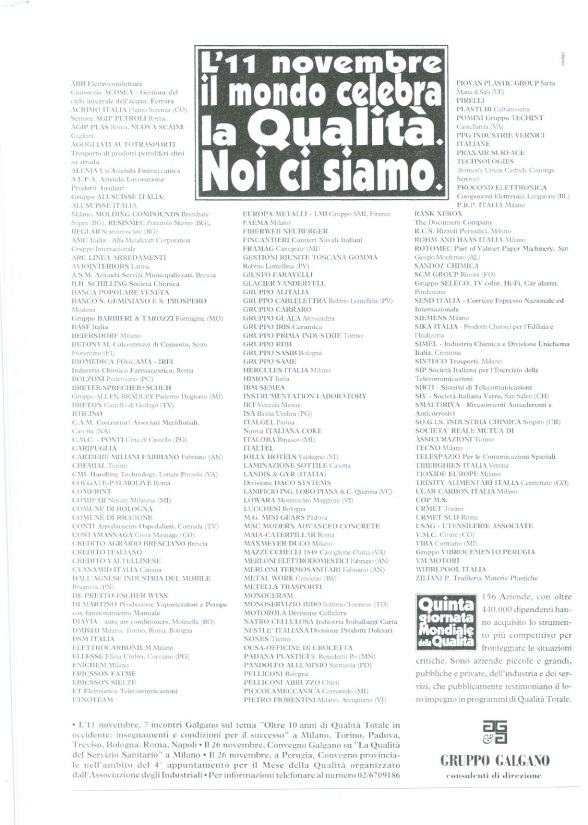 Campagna Nazionale Qualità 1993