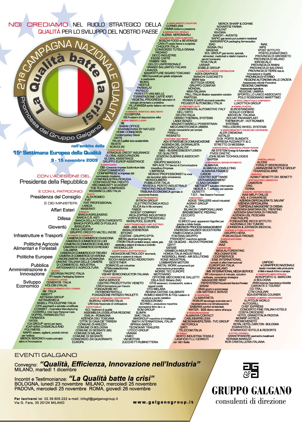 Campagna Nazionale Qualità 2009