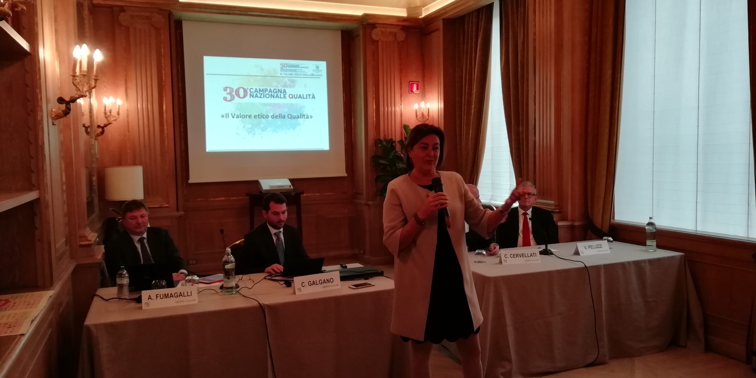 Mariacristina Galgano, a.d. Gruppo Galgano (Evento “Cross Cultural Competition, how to excel in Operations around the World” 30 novembre 2018)